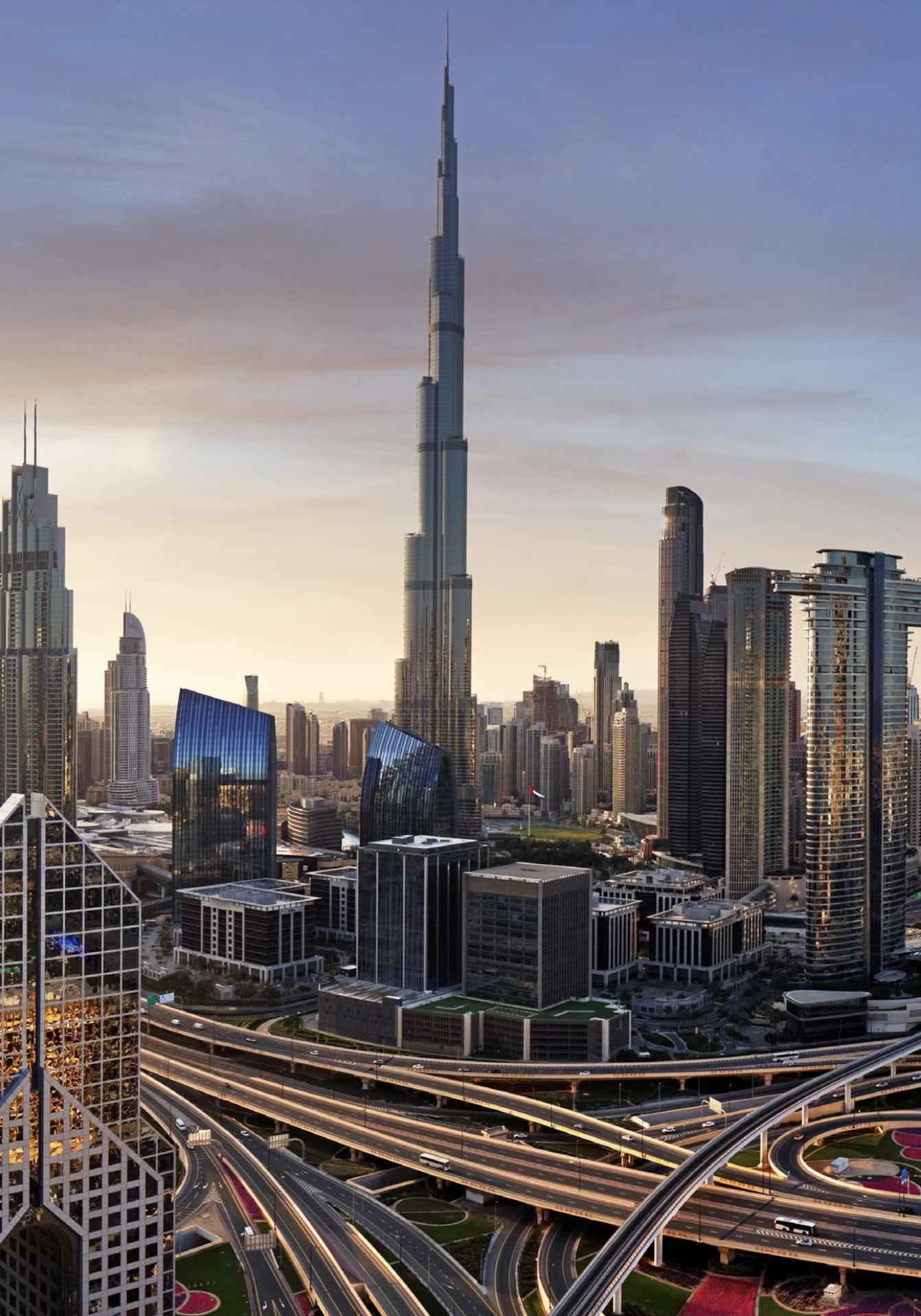 Dubai connectivity showing travel times from Samana Hills South 2 to major landmarks